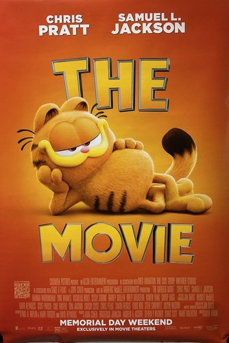 garfield-original-ds-movie-poster-27x40-intl-b-adv-2024-odie-ebay