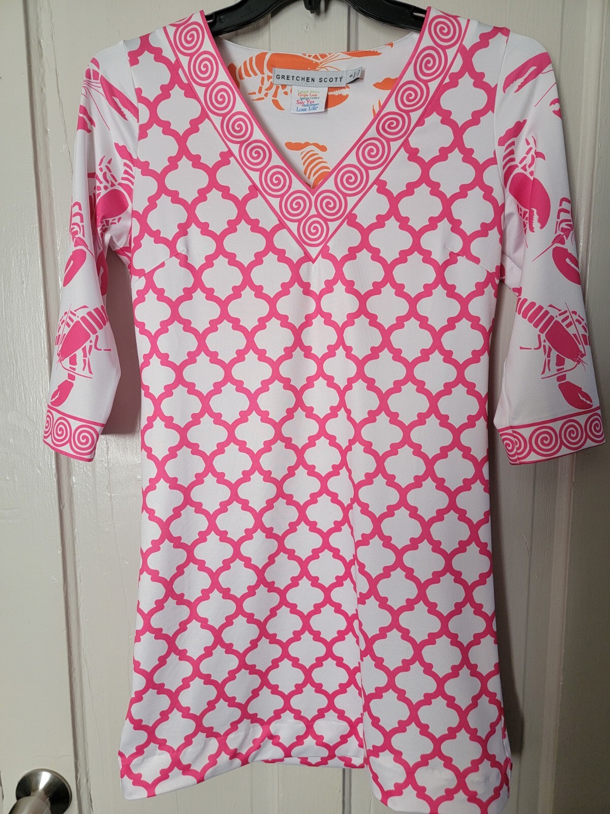 Gretchen Scott June Dress - Pink Stripe main image 1