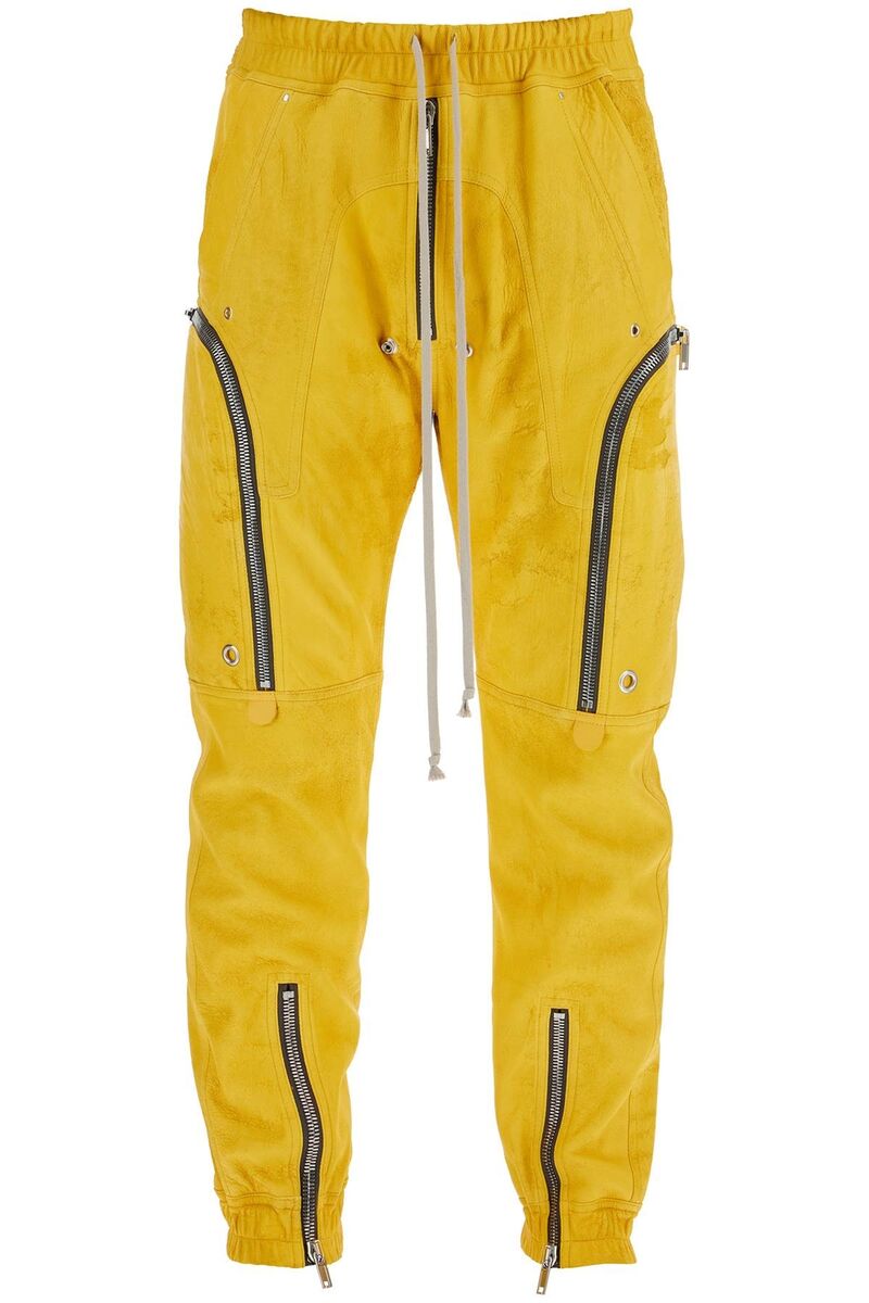 Bauhaus leather cargo trousers RICK OWENS Men Tg. 48 IT Bauhaus leather cargo trousers RICK OWENS Men Tg. 48 IT