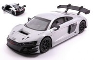 Motormax 1/24 Audi R8 Lms GT3 Ice Silber Modellbau Statisches Modell Diecast