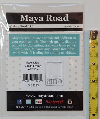 Maya Road Steel Dies - SMILE FRAME. Great For School Class Photos. NEW!