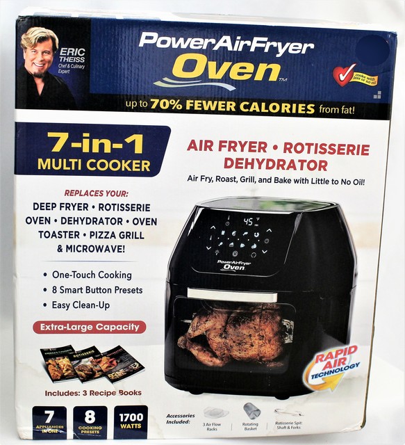 Tristar CM001 Power Air Fryer Oven 1700W Black for sale online eBay
