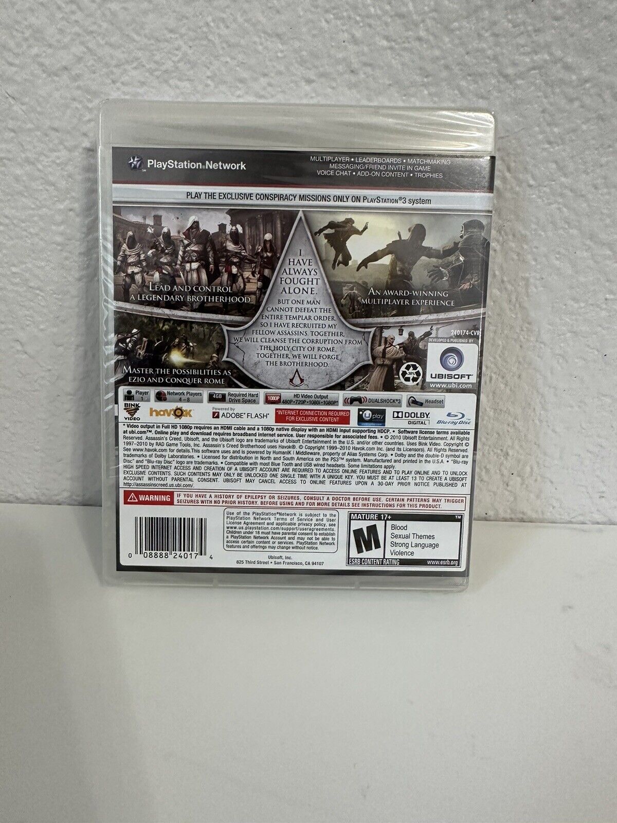 Assassin's Creed (Sony PlayStation 3, 2007) for sale online