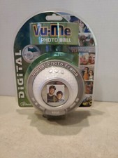 Vu-Me Photo Ball Digital Photo Frame Golf Model by Scenario NEW