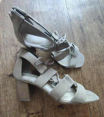 M&S Gladiator Block Heel Sandals UK 5 - Image 1 of 4
