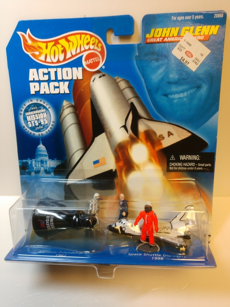 1998 Hot Wheels Nasa Space Shuttle Action Pack John Glenn | eBay