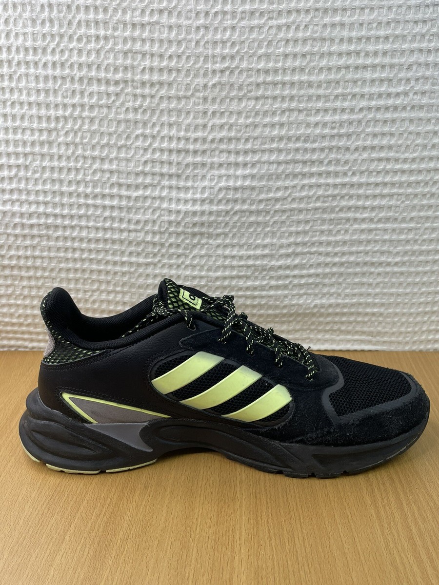 Size 8.5 - adidas 90s Valasion Black Hi-Res Yellow for sale online | eBay