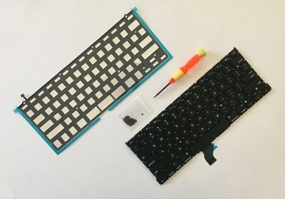 A1502 MACBOOK PRO 13" US KEYBOARD REPLACEMENT COMBINATION KIT (2013-2015) MODEL