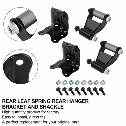 Rear Leaf Spring Hanger Bracket & Shackle Kit for 8310 Ford Ranger 94