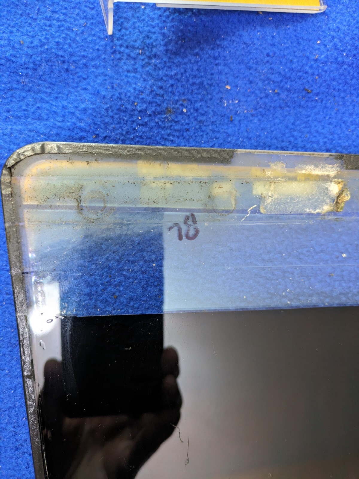 tinted 2006-2012 Bentley Flying Spur Rear Left Driver Side Door Corner Glass OEM