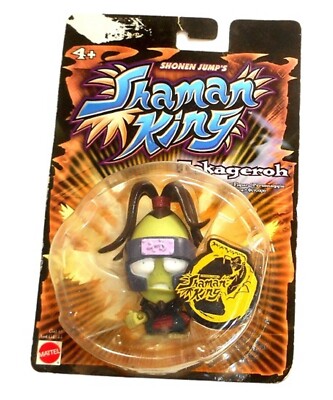 Shaman King TOKAGEROH 4'' Actionfigur made in 2005 by Mattel Toys