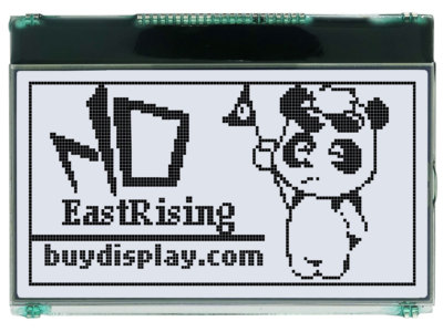 3.3V 2.8''/128x64 COG Graphic LCD Module w/Metal Pin,Tutorial, High Contrast
