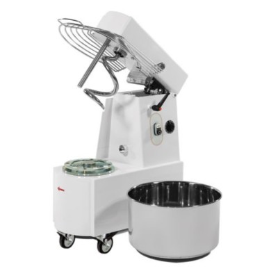 Teigknetmaschine Teigmaschine Teigkneter mit Rädersatz Aufklappbar 8kg 10L 230V