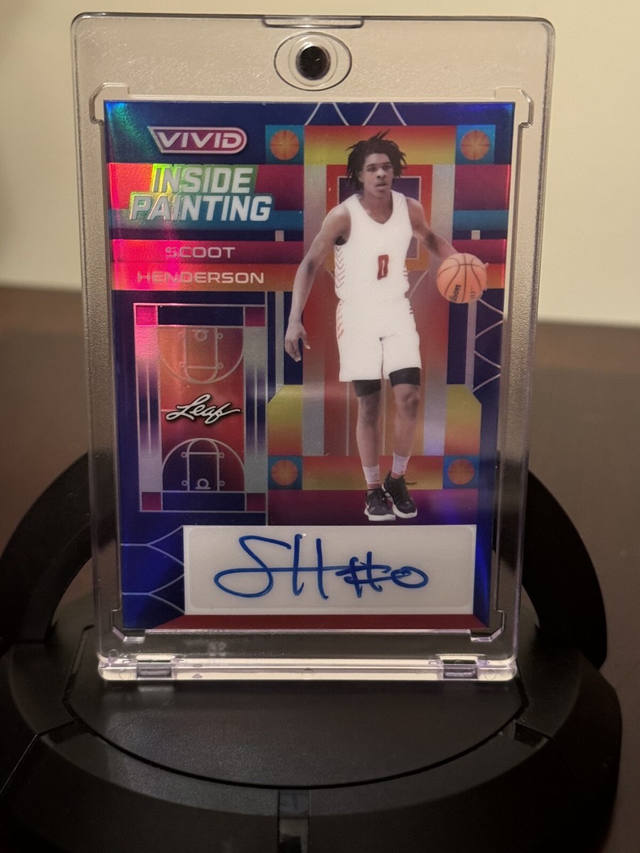 2023 Leaf Vivid Scoot Henderson #IP-SH1 Inside Painting Auto