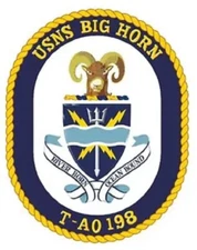 USNS Big Horn Sticker Decal M250