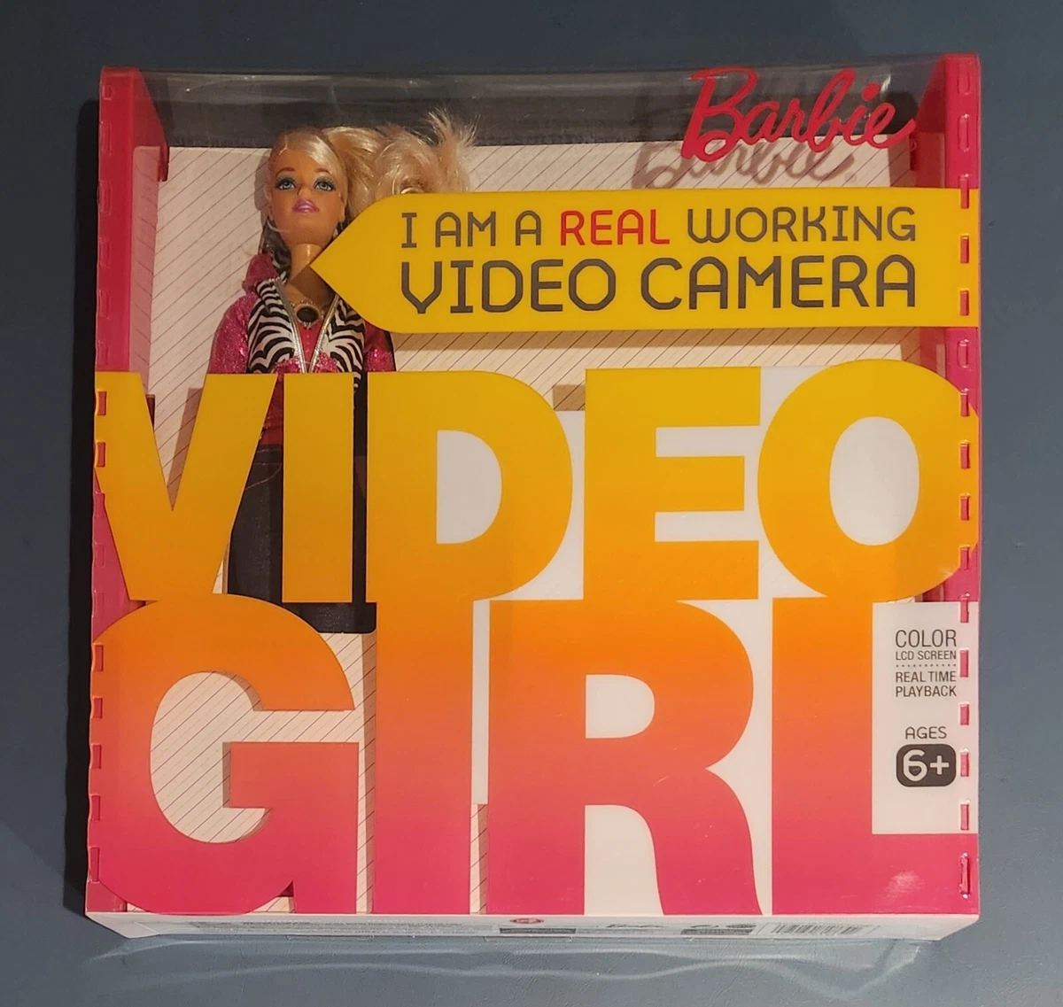 BARBIE Video Girl DOLL BLONDE Video Camera Screen NEW From BARBIE Movie