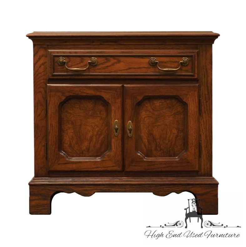 BASSETT FURNITURE Walnut Rustic Country French 26