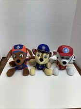 Lot Of 3 Paw Patrol Plush