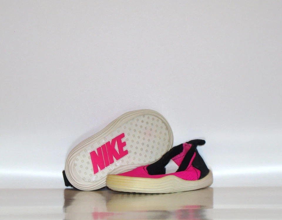 De Colección OG 1991 Nike Bebé Aqua Calcetín Neón Rosa Agua Talla 2c Rare Air 2 niños pequeños Foto 4 de 4