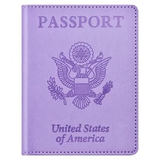Passport and Vaccine Card Holder Combo, Passport Holder with Vaccine Card Slo...