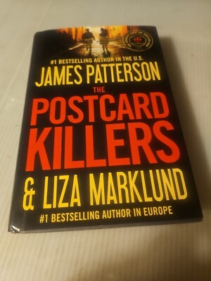 2010, ''The Postcard Killers'' by Liza Marklund & James Patterson Hardcover Book 