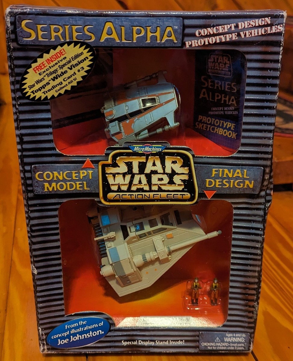 Star Wars Micro Machines Series Alpha SnowSpeeder Concept Model