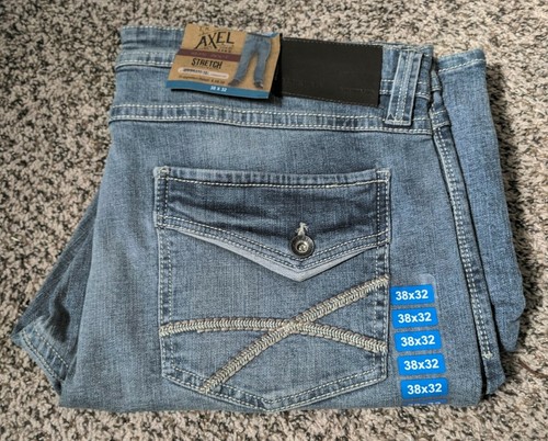 TK Axel Jeans Men's Denim Slim Boot Cut 