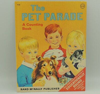 Pet Parade 1969 A Counting Book Mary Warren Start Right Elf Books Sharon Kane