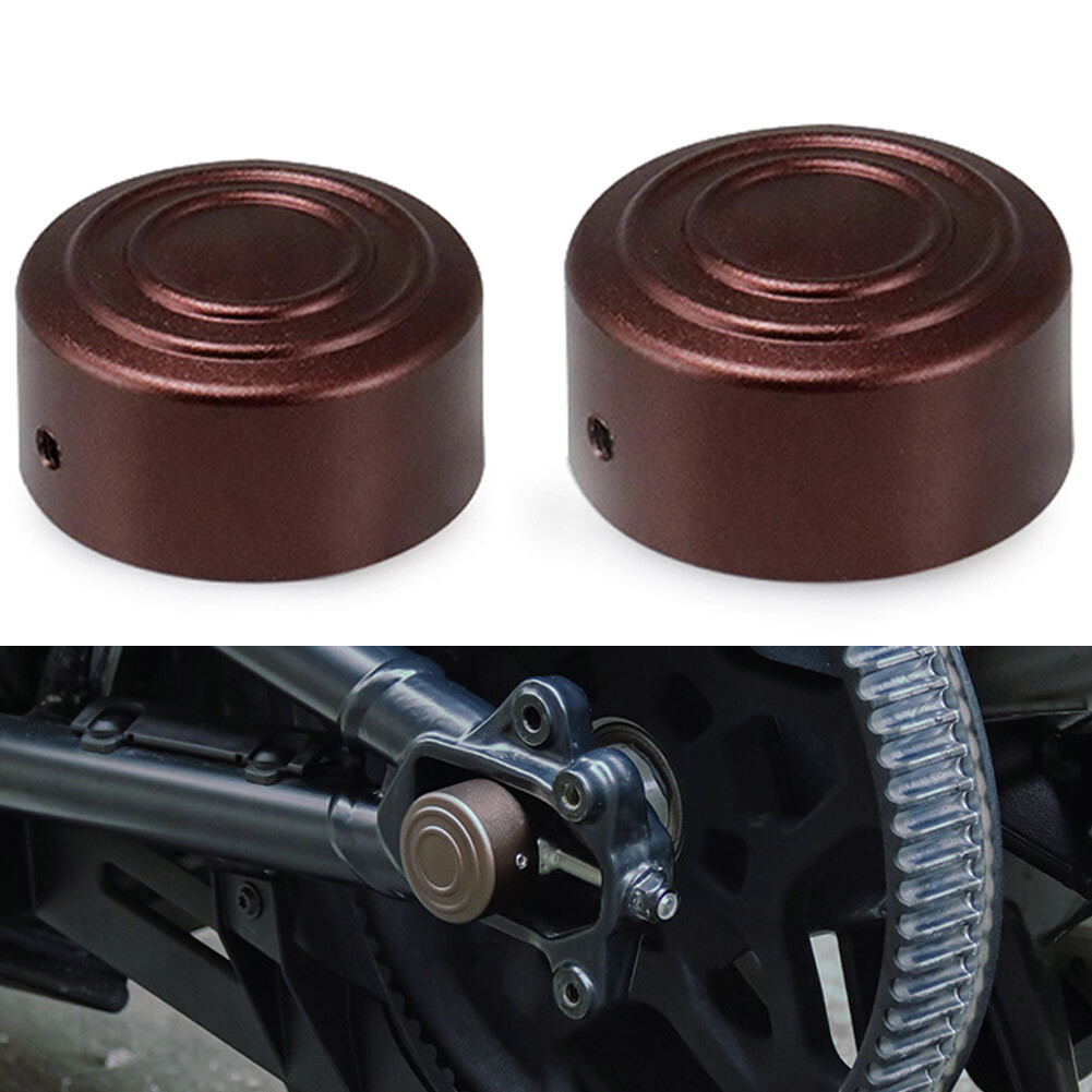 ランプ2個セット　Galle 2x Alum Motorcycle Rear Axle Cap Nut Cover For Harley Sportster S