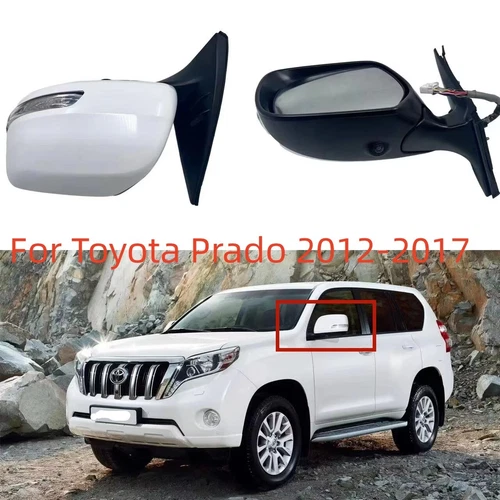 Rearview Mirror Auto for Toyota Prado Land Cruiser 2012-2017 with 360 Camera