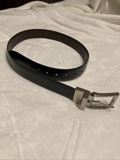 Chaps Reversible Synthetic Leather Belt - Black/Brown Youth/Kids Size M(26-28)