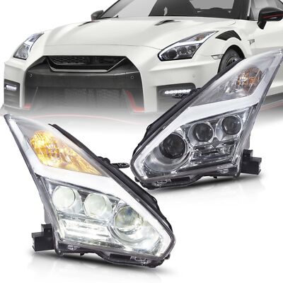 für 09-21 Nissan R35 GTR LED DRL-Scheinwerfer Upgrade 09-16 auf 17+ Scheinwerfer