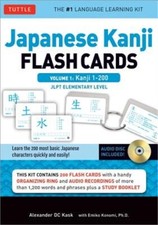 Japanese Kanji Flash Cards Kit, Volume 1: Kan...