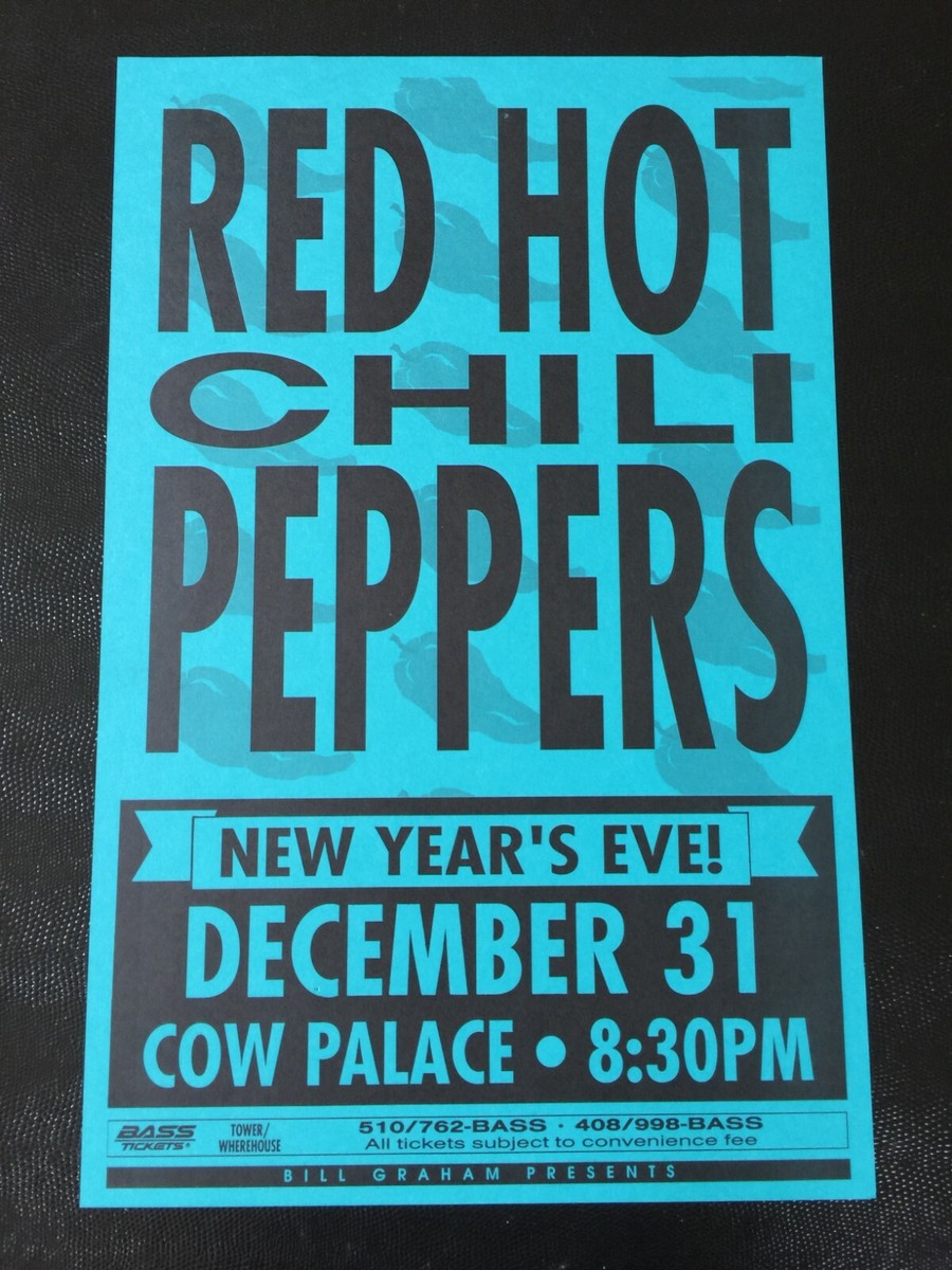 Red Hot Chili Peppers ポスター Red Hot Chili Peppers Syracuse April 14, 2023 Poster