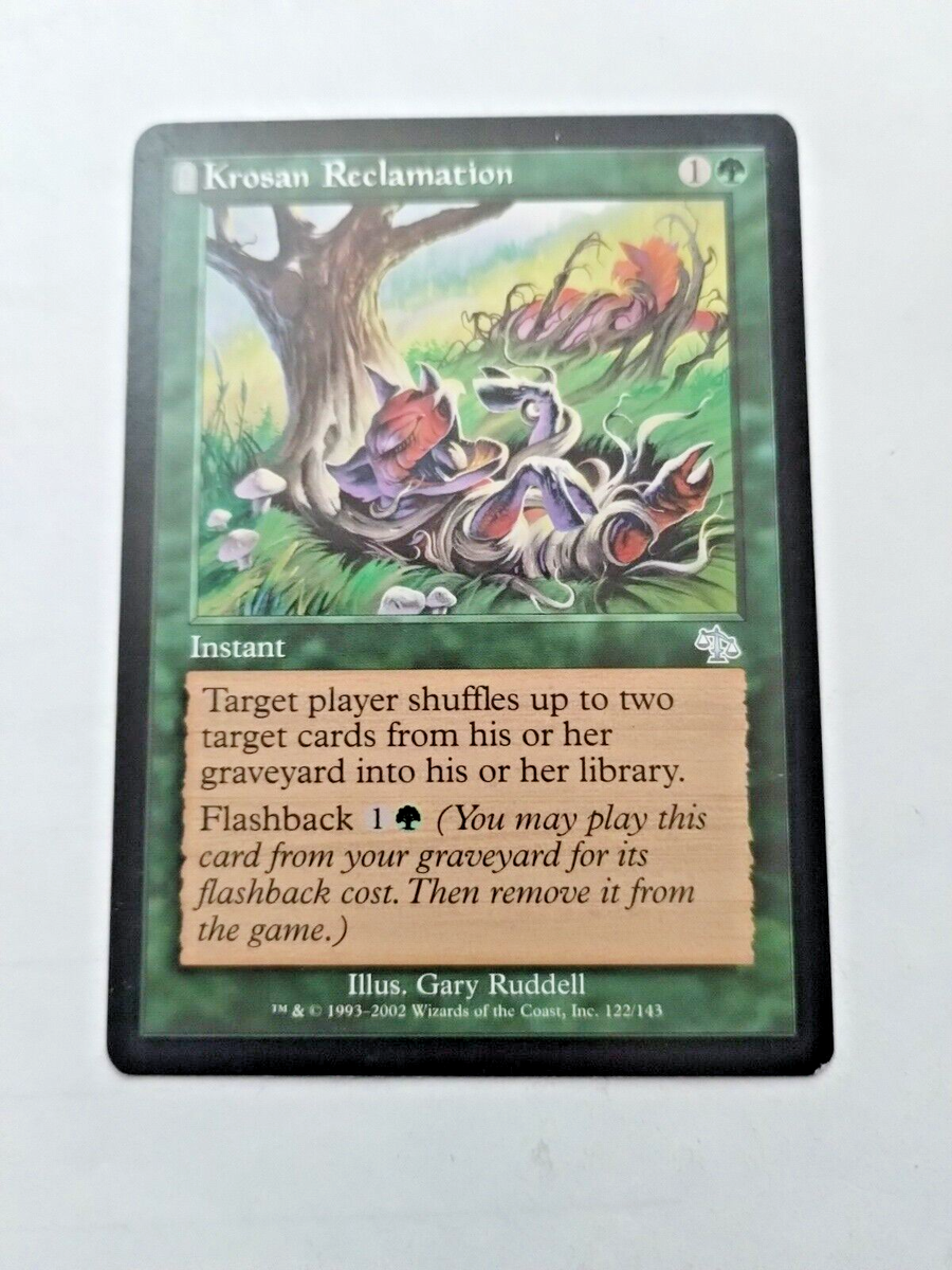 MTG Krosan Reclamation Judgment 122/143 Regular Uncommon