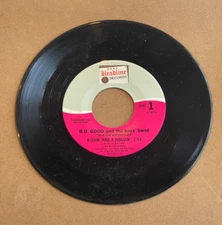 B.B. GOOD AND THE BOYS KISSIN' AND HUGGIN' HEADLINE PROMO 45