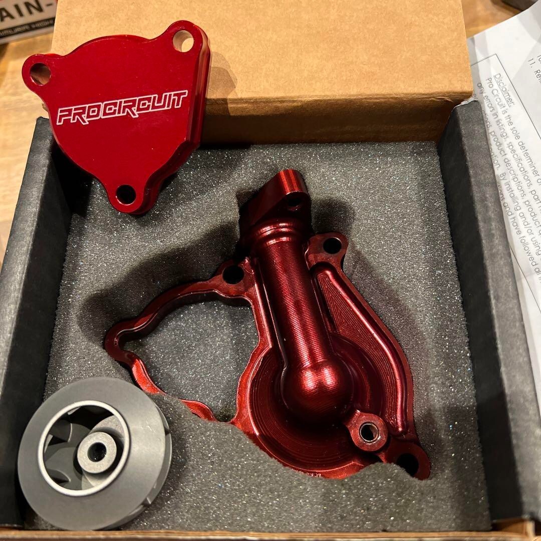 Pro Circuit Kawasaki KX250F Water Pump Cover with Impeller 04-13