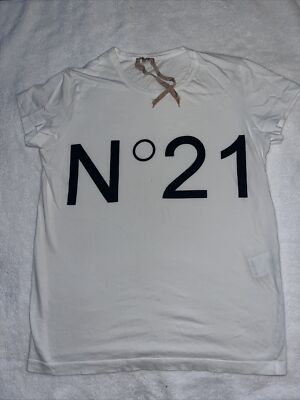 N°21 Logo T-shirt  White