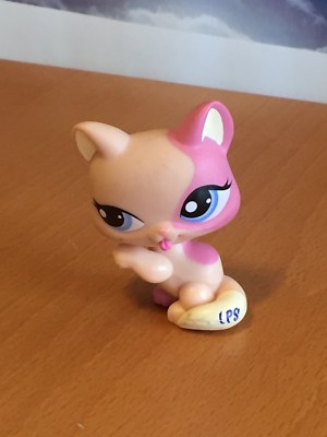 Littlest Pet Shop LPS #73 - Chat Chartreux - Hasbro - Occasion - Pour Collection Ou Jeu