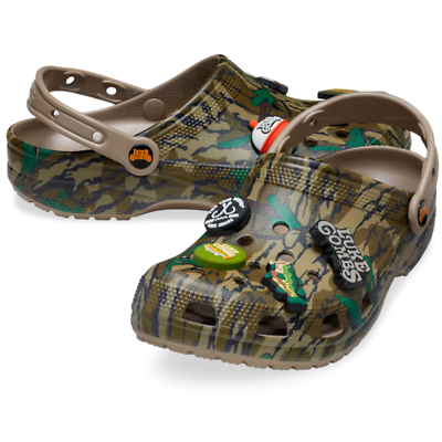 Crocs x Luke Combs Collab Bootlegger Adult Camo Clogs Men display picture 1