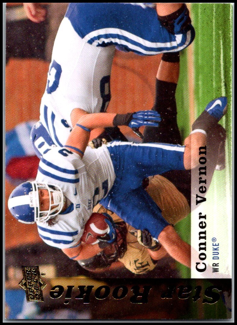 2013 UD Upper Deck Star Rookie RC #123 Conner Vernon FREE SHIPPING!