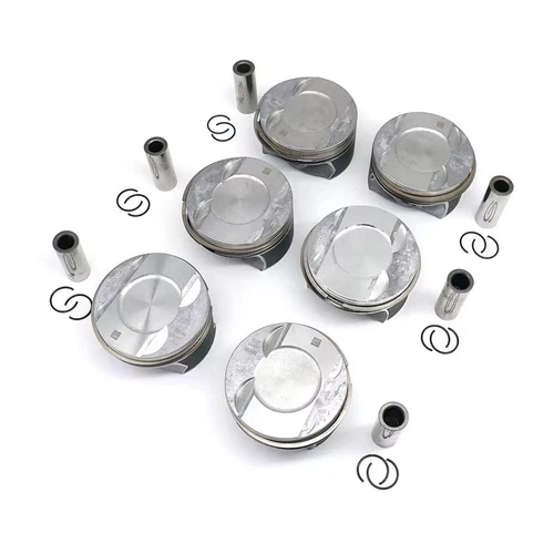 6x Pistons Rings Set 9A710706530 For Porsche Audi A6 S4 S5 B9 3.0L EA839 Engine - Picture 2 of 2