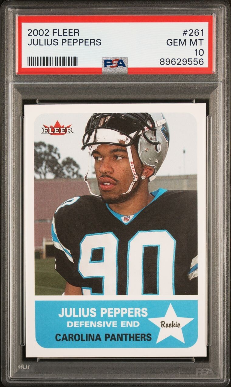 Julius Peppers Fleer #261 Base