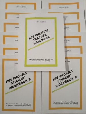 Phonics Student Workbook 2 (Key Stage 3 Phonics) x 12 + Teacher Handbook