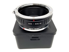 K&F Concept EOS-EOS M Objektivadapter lens mo...