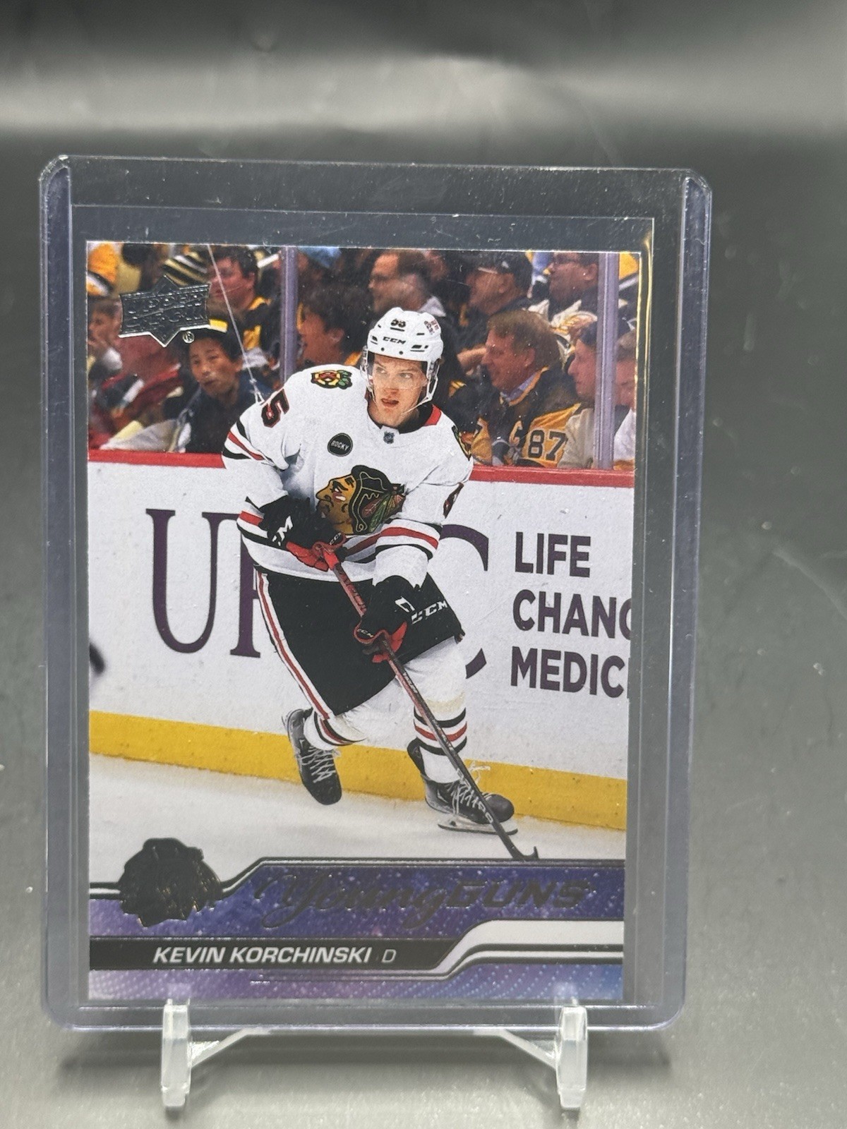 2023-24 Upper Deck Kevin Korchinski Young Guns #486 UD Series 2 Rookie