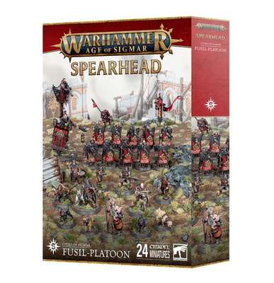 Warhammer Age of Sigmar Spearhead Cities of Sigmar Fusil-Platoon
