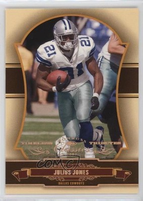 2007 Donruss Classics Timeless Tributes Bronze 81/100 Julius Jones #27 0q3