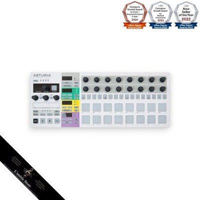 Arturia BeatStep Pro MIDI USB Analog Digital Drum Controller Sequenzer DJ Weiß