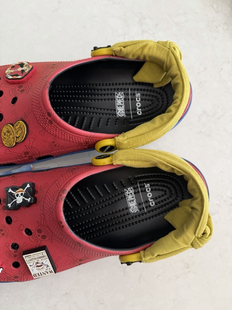 CROCS One Piece Luffy Classic Clog Men's Multi Size 212125-90H NEW